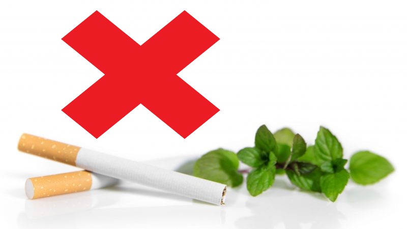 Dejte sbohem mentolových cigaretám. Jak je, ale nahradit?