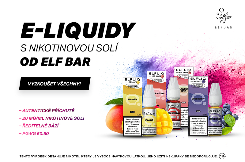 E-liquidy: svět chutí pro hybridní a plnitelné e-cigarety