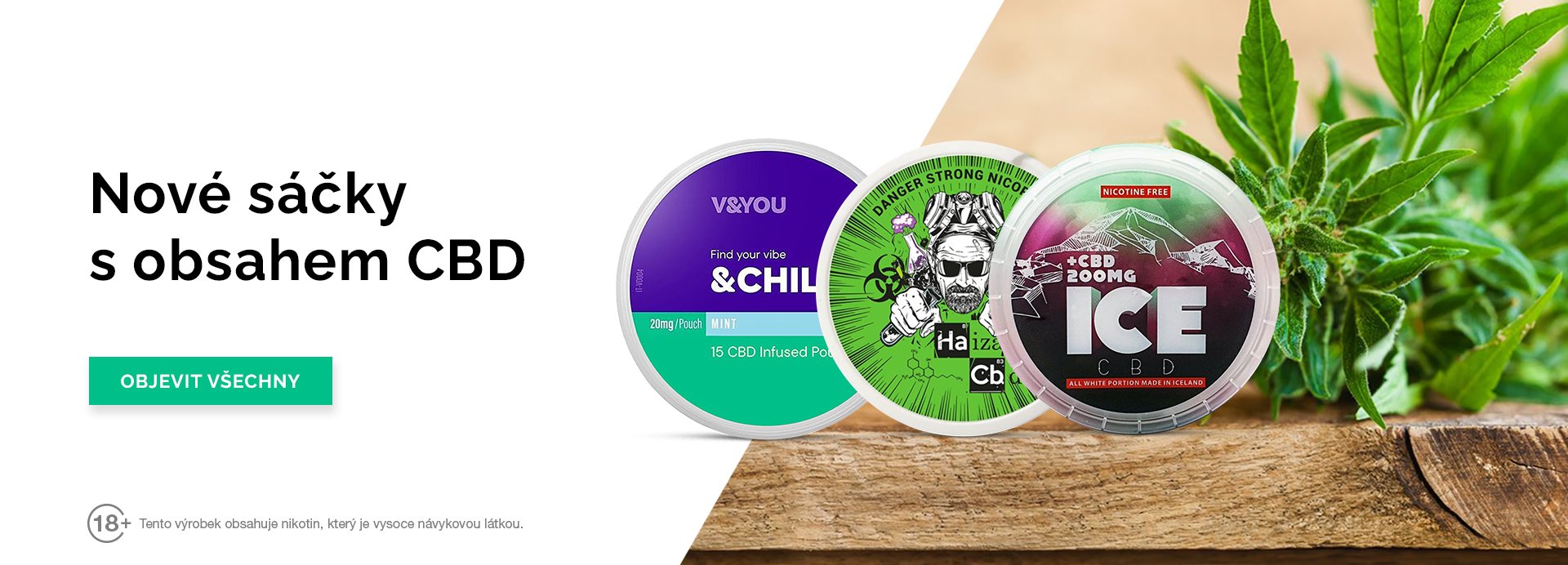 CBD, zbavte se bolestí a ochutnejte nové trendy