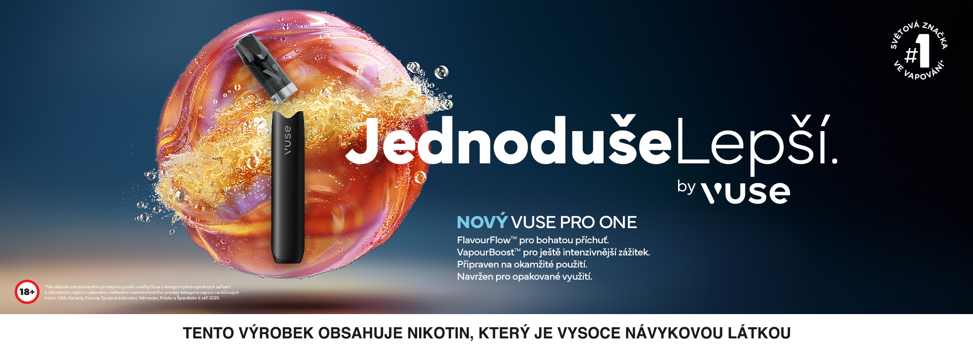 POD systém zařízení od značky VUSE