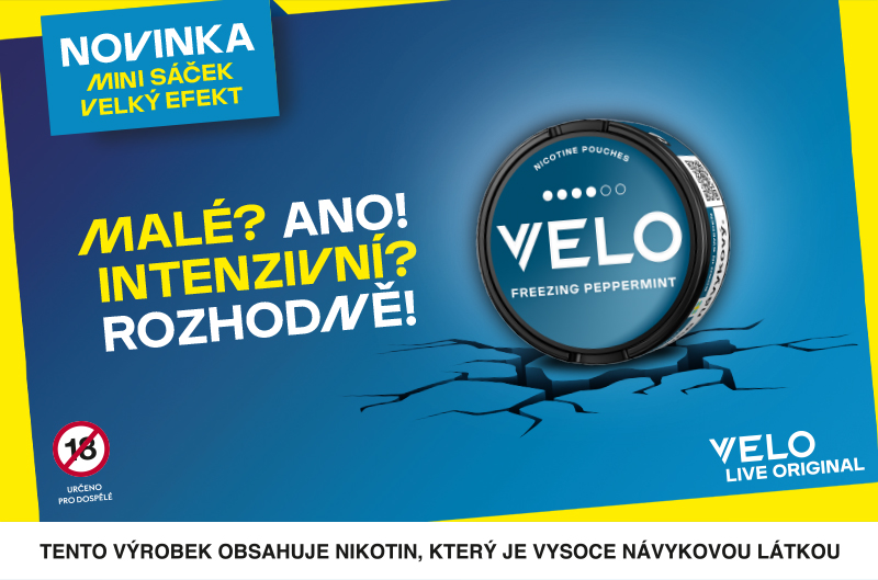 Nikotinové sáčky VELO MINI FREEZING PEPPERMINT