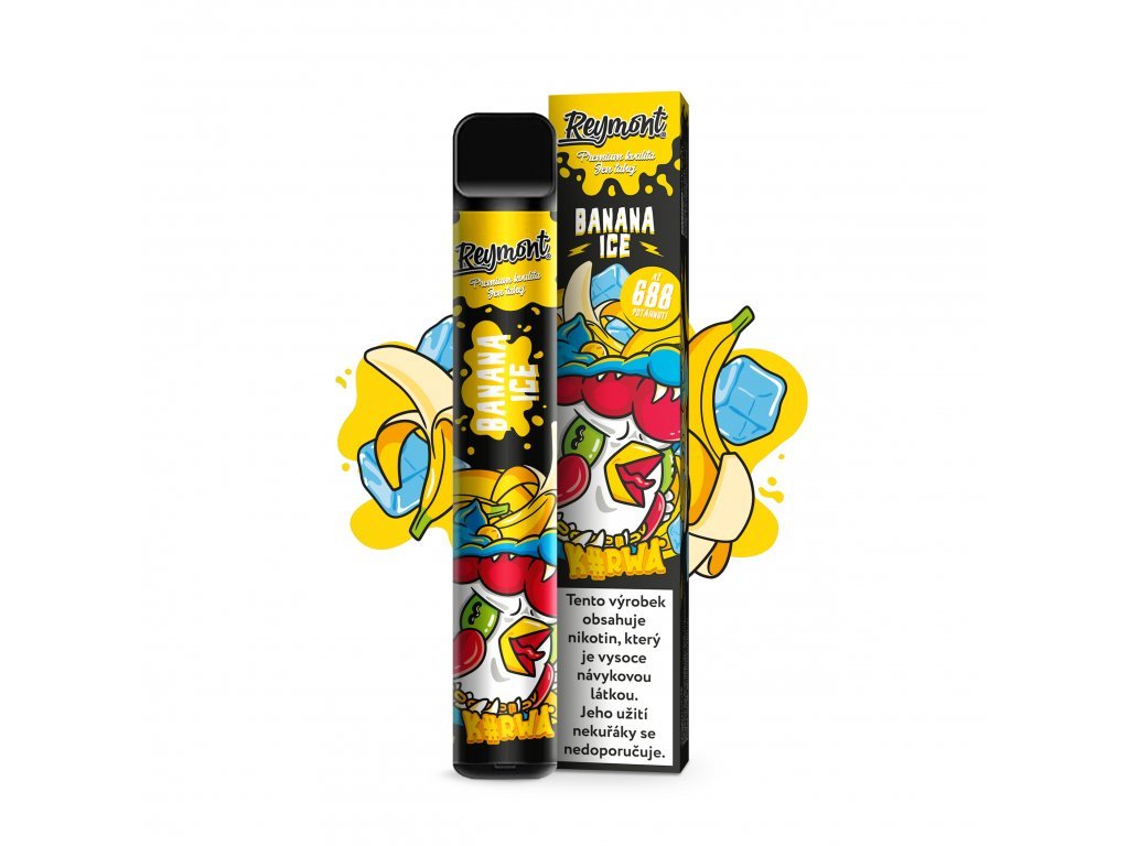 KURWA REYMONT BANANA ICE Nicopods.cz