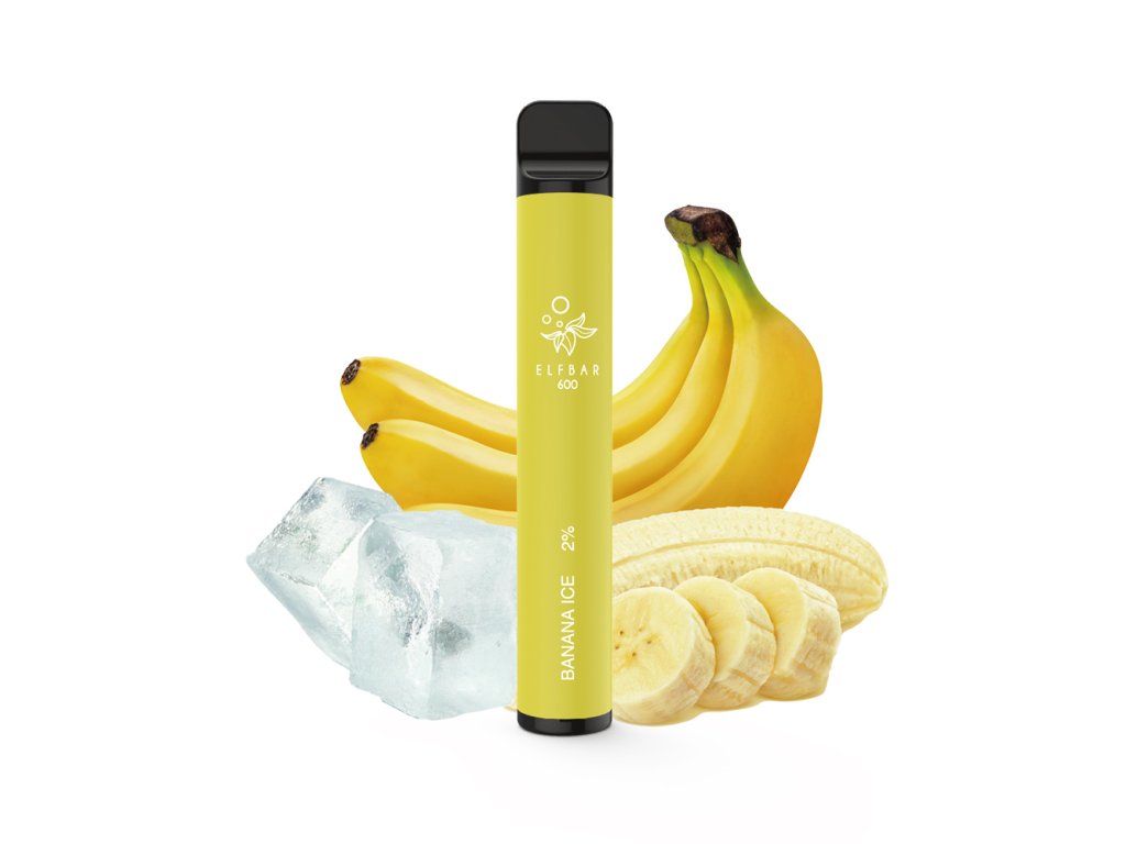 ELF BAR BANANA ICE 20 mg/ml Nicopods.cz