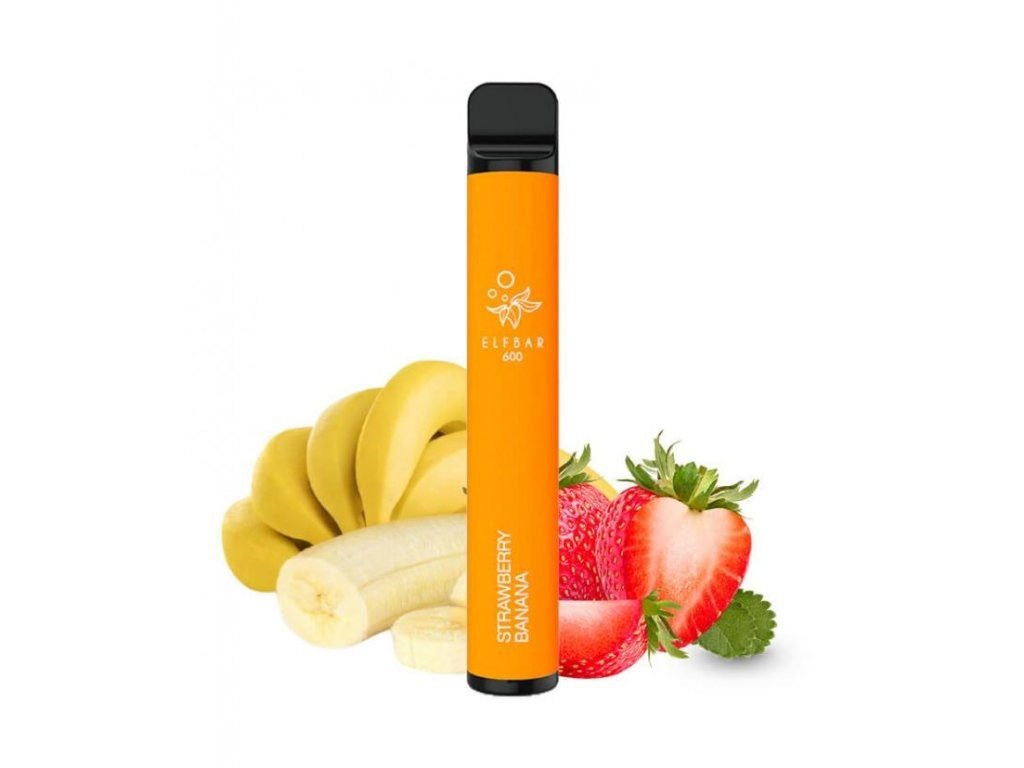 ELF BAR STRAWBERRY BANANA 20 mg/ml Nicopods.cz
