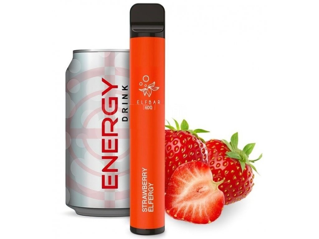 ELF BAR STARWBERRY ENERGY DRINK 20 mg/ml Nicopods.cz