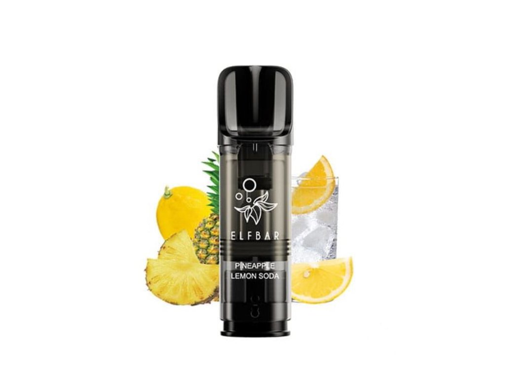 ELF BAR ELFA POD PINEAPPLE LEMON QI (PINEAPPLE LEMON SODA) 20 mg/ml
