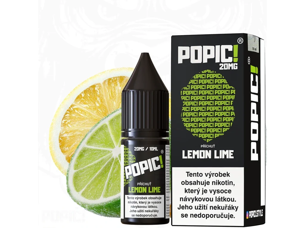 POPIC! E-LIQUID LEMON LIME