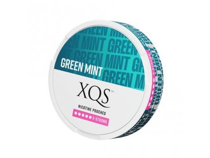 xqs green mint nikotinove sacky