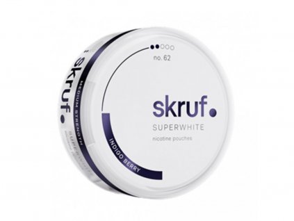 skruf super white indigo berry
