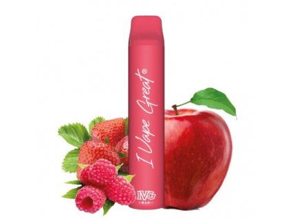 ivg bar strawberry raspberry pink apple nicopods
