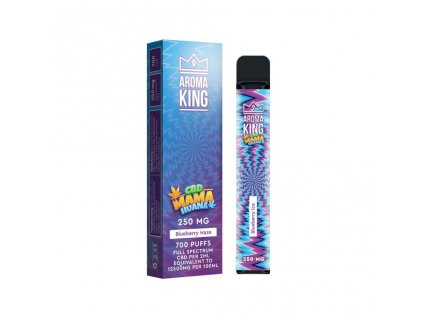 aroma king vape mama huana 250 mg cbd blueberry haze