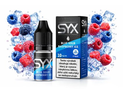 SYX NS E LIQUID BLUE SOUR RASPBERRY 10 mg:ml
