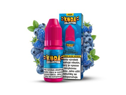 Collection liqud mockup Blueberry Blue Raspberry can+box Czech