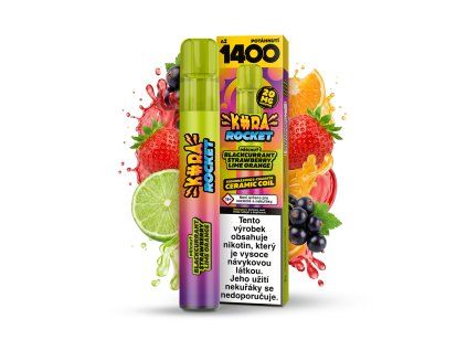 KURA ROCKET Blackcurrant Strawberry Lime Orange