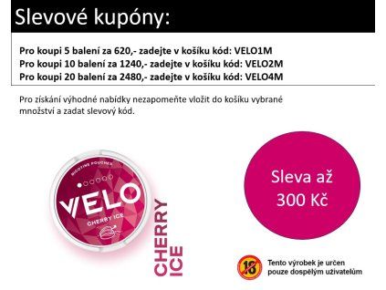 VELO Cherry Ice coupon