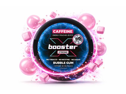 X BOOSTER ENERGY BUBBLE GUM STRONG prichut
