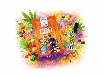 CBD CARTRIDGE CANAPUFF ZKITTLES 95% prichut
