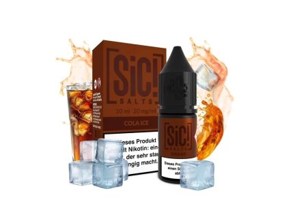 e liquid sic salts cola ice 10ml 20mg