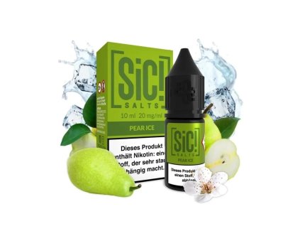 e liquid sic salts pear ice 10ml 20mg
