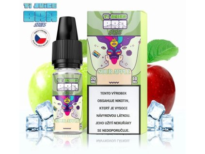 ti juice bar series sour apple nic salt 20 mg e liquidy