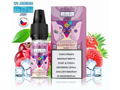 ti juice bar series strawberry raspberry cherry nic salt 20 mg e liquidy