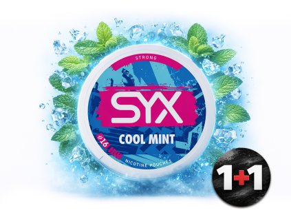 SYX COOL MINT STRONG EDITION prichutSYX COOL MINT STRONG EDITION prichutSYX COOL MINT STRONG EDITION prichut 1+1
