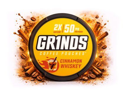 GRINDS CINNAMON WHISKEY 50 mg prichut