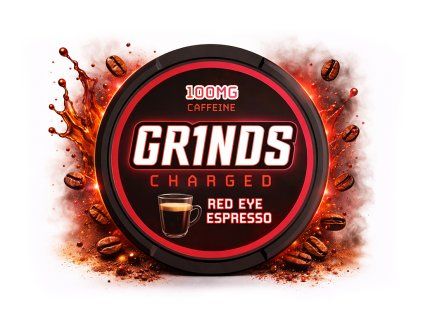 GRINDS RED EYE ESPRESSO 100 mg prichut