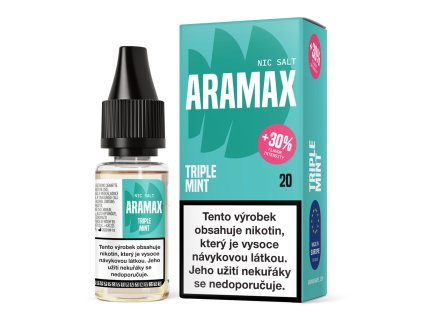 aramax salt e liquid triple mint