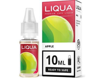 liqua e liquid bez nikotinu apple jablko