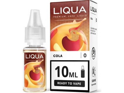 liqua e liquid bez nikotinu cola kola