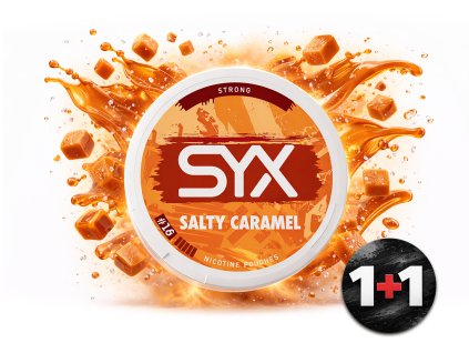 SYX SALTY CARAMEL STRONG EDITION prichut 1+1
