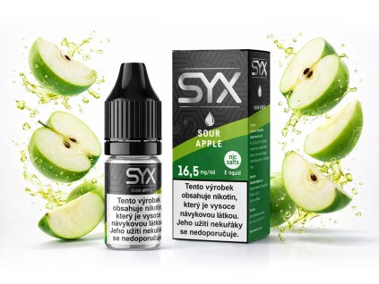 SYX NS E LIQUID SOUR APPLE 16.5 mg:ml