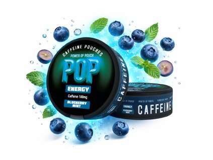 POP ENERGY BLUEBERRY MINT 100 mg prichut