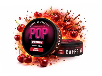 POP ENERGY CHERRY COLA 100 mg prichut
