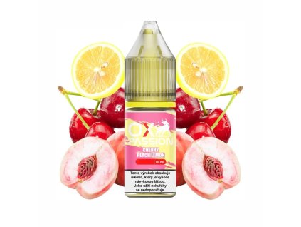e liquid oxva ox passion salts cherry peach lemon tresen broskev citron