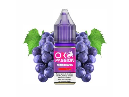 e liquid oxva ox passion salts mixed grapes hroznove vino