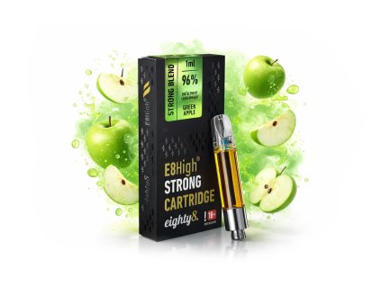E8HIGH CARTRIDGE EIGHTY8 GREEN APPLE 96% prichut
