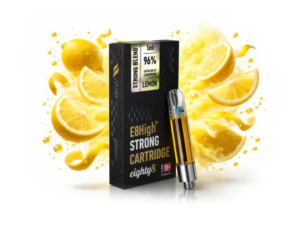 E8HIGH CARTRIDGE EIGHTY8 LEMON 96% prichut