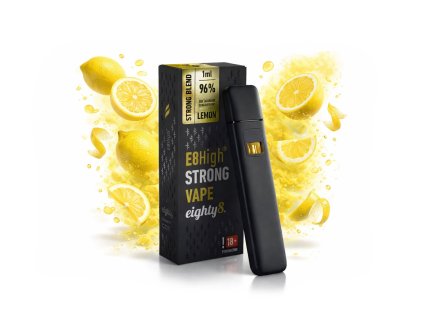 E8HIGH VAPE PEN EIGHTY8 LEMON 96% prichut