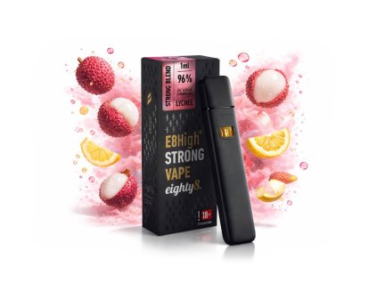 E8HIGH VAPE PEN EIGHTY8 LYCHEE 96% prichut