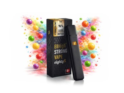 E8HIGH VAPE PEN EIGHTY8 ZKITTLES 96% prichut