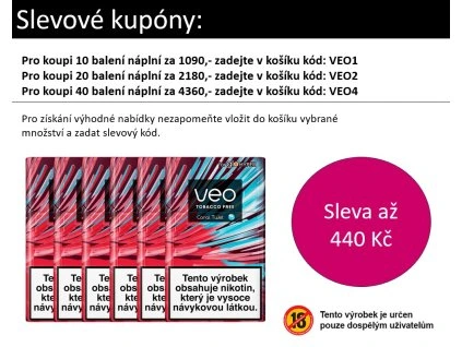 Veo Coral Twist Kupon