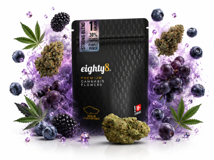 E8HIGH KVĚTY EIGHTY8 PURPLE PUNCH 30%