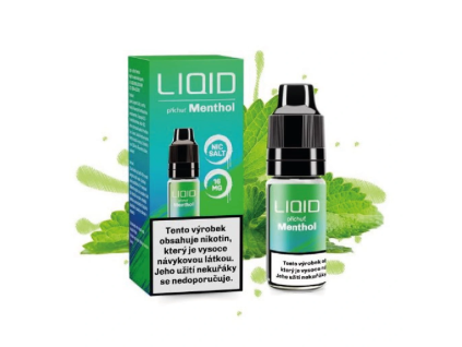 e liquid lio liquid salt menthol