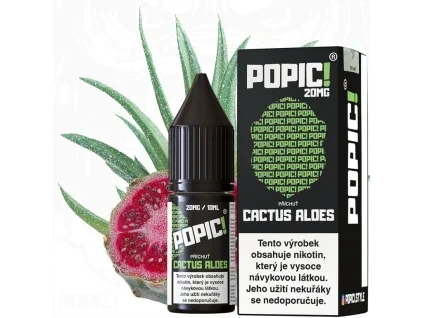 e liquid popic salt cactus aloes sladky kaktus s aloe 20mg