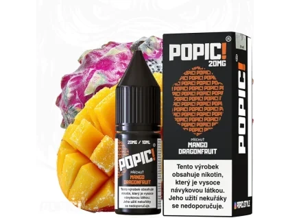 e liquid popic salt mango dragonfruit sladke mango a exoticke draci ovoce 20mg