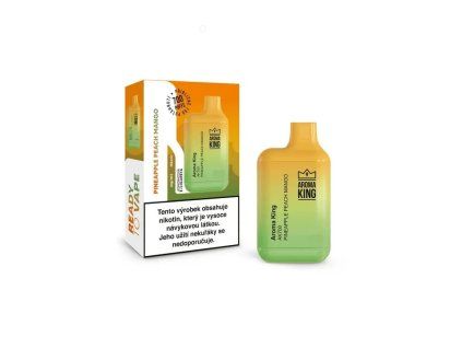 ak mini cz mockup box pineapple peach mango 20 mg