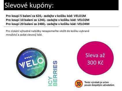 Velo Icy Berries Coupon