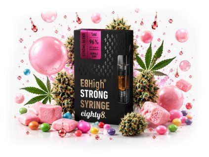 E8HIGH SYRINGE EIGHTY8 BUBBLE GUM 96%